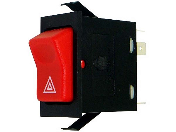 Interruptor de Luz de Advertência 24V para Mercedes L1618/1620/21/1218/1418 - 6965457114