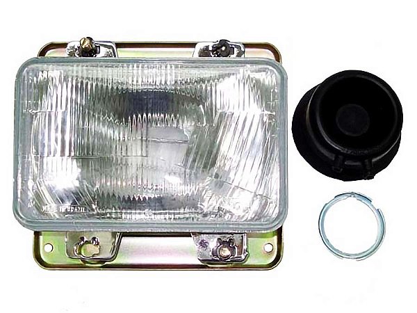 Farol H4 sem Moldura com Furo para Vigia Lado Direito ou Esquerdo Mercedes Todos HPN - 3848208061