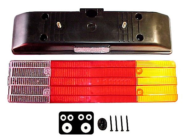 Lanterna Traseira Esquerda com Vigia para Mercedes HPN-96 em Diante 1114/1614/1618/1620 - 6885449003