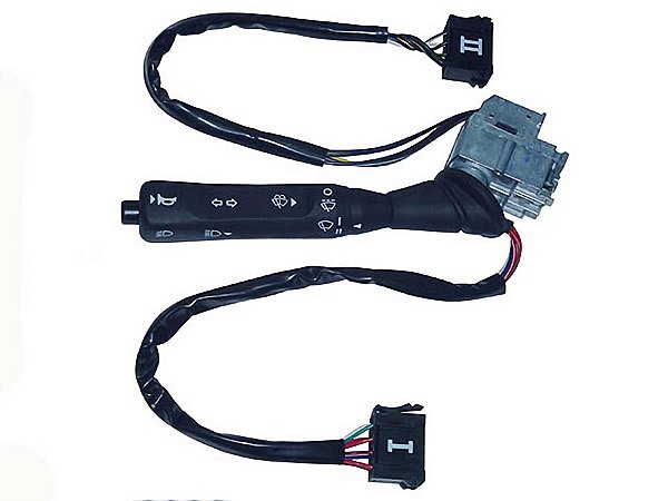 Chave de Seta com Retorno Automático Moderna Preta BR5 para Mercedes LN709/710/366 e Caminhões L1620/1 - 6955407045