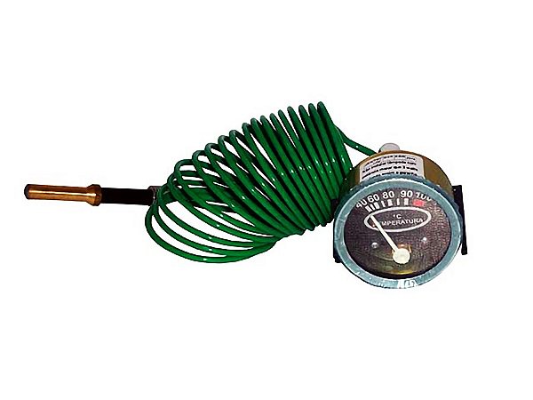 Relógio de Temperatura Redondo com Cabo 4 Metros 40-100ºC para Mercedes 321/1111 USA BR 4118 - 0005420205