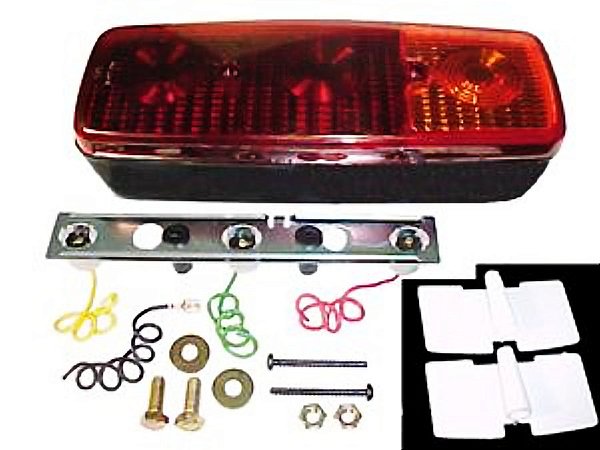 Lanterna Traseira Lado Direito sem Vigia para Mercedes 1313/1513/1519/2013/2019 - 3455447103