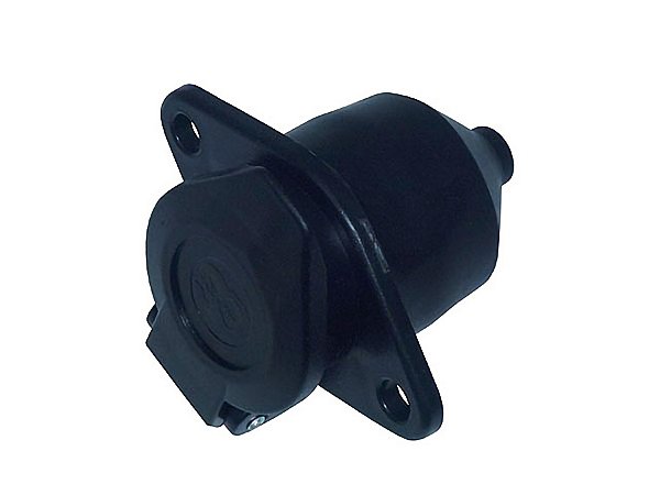 Tomada Fêmea 7 Pinos com Tampinha 24V para Br3116/3 TODOS