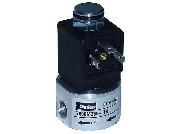 Válvula Solenoide 3 V 12V Rosca M12X1,5 para Mercedes LN 709 e AGL 1524 - 6889977336