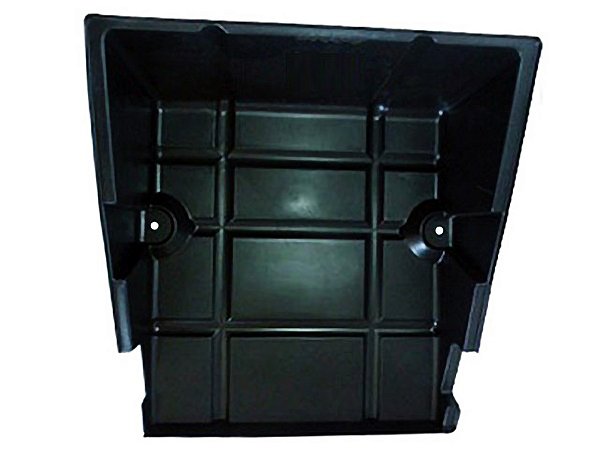 Tampa Plástica Preta para Bateria Dupla Mercedes 1720/1723/1718/1214/1935/1938/1630 - 3845417803