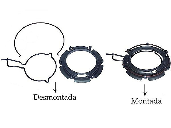 Kit Arruela Trava para Plato de Embreagem Mercedes MONO DISCO OM447/OH1628L/2635/1935/1941 - 0002520646