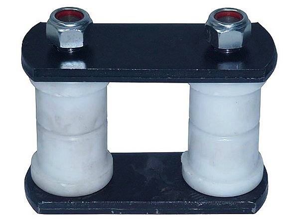 Algema Dianteira com Bucha de Nylon para Mercedes L608 - 3193200662