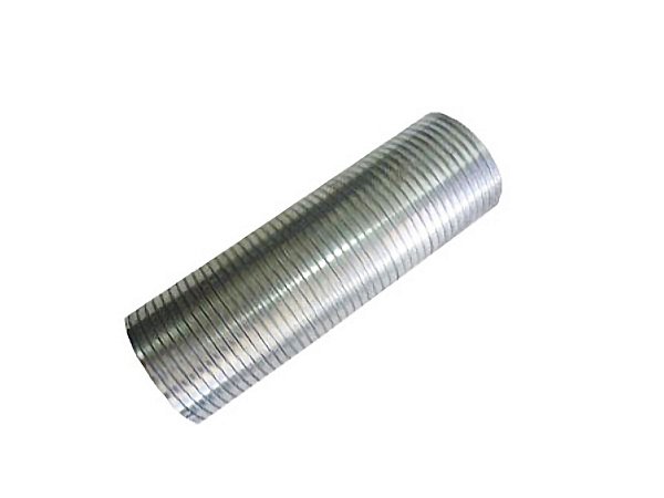 Tubo Flexível de Escapamento Inox 115x345 sem Bocal para Mercedes 1938S/1944/INOX 4.1/2 2003 Em Diante