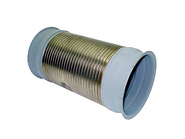 Tubo Flexível em Inox com Bocal 112x250mm para Mercedes 0-500 - 6344900565