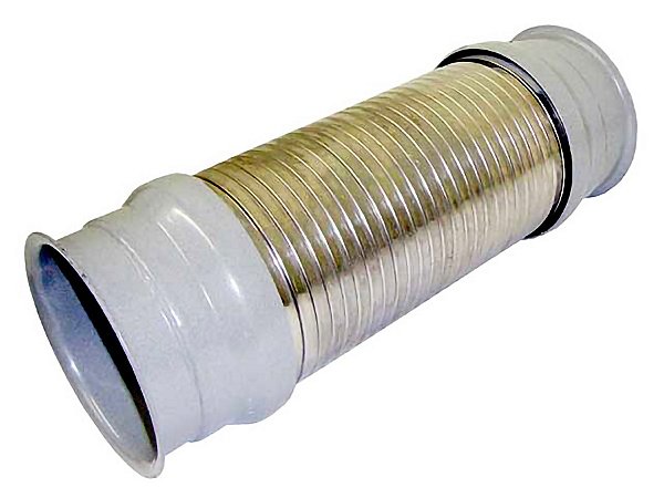 Tubo Flexível de Escapamento Inox 115x345mm com Bocal para Mercedes 1938S/1944/INOX 4.1/2 2003 Em Diante - 6934900065