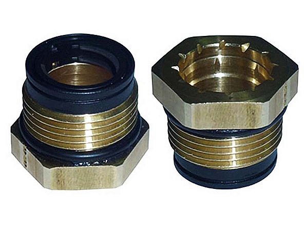 Conexão de Freio a Ar 22x1,5mm NG12-VER BR511 para Mercedes Axor 1315/1418/1518/2031/2055 - 0009974834