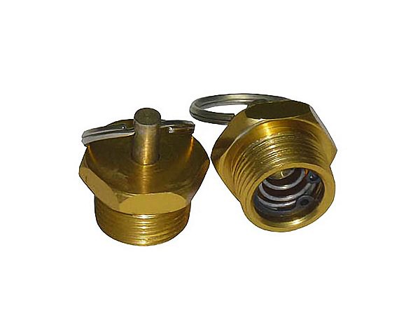 Kit Válvula de Alumínio para Tanque de Ar 22X1,5 Mercedes Todos - 3454300081