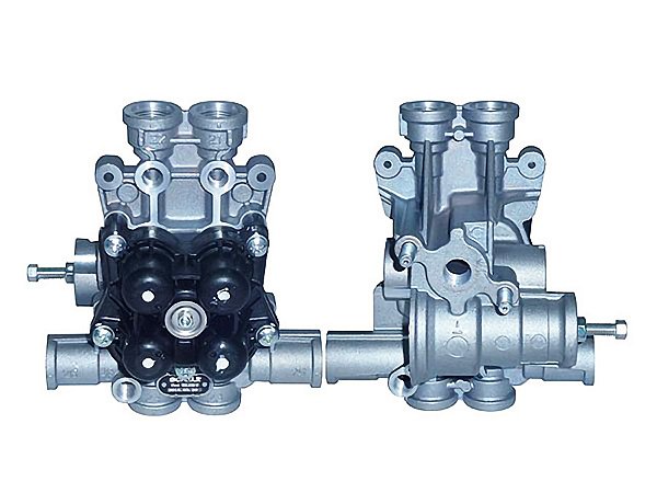 Válvula Protetora para 6 Circuitos Mercedes ATEGO, AXOR e O500 Todos Modelos - 0044310406