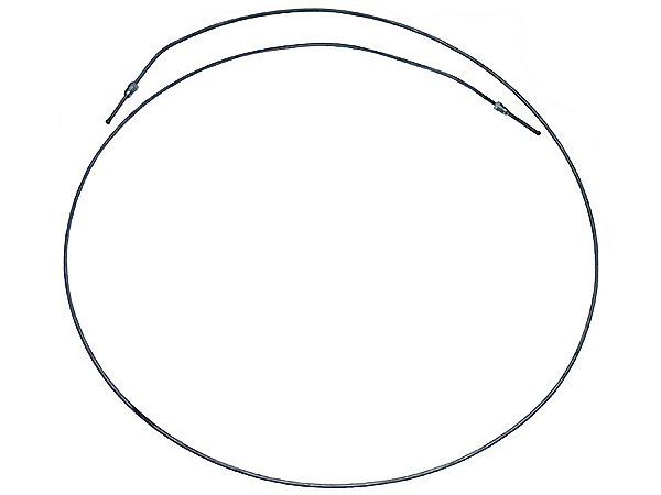 Tubo de Freio Dianteiro Direito para Mercedes 812/912 - 6884207228