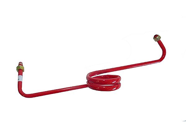 Tubo Serpentina para Compressor Mercedes OM457/O500 - 6644206036