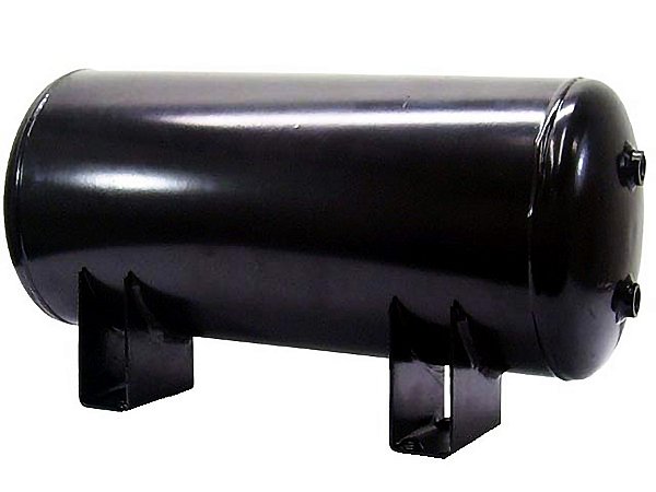 Reservatório de Ar 40 Litros com Suporte e Furos para Mercedes L1215/1420/1720/1721/1723/LS1632/OF1417 - 6964320001