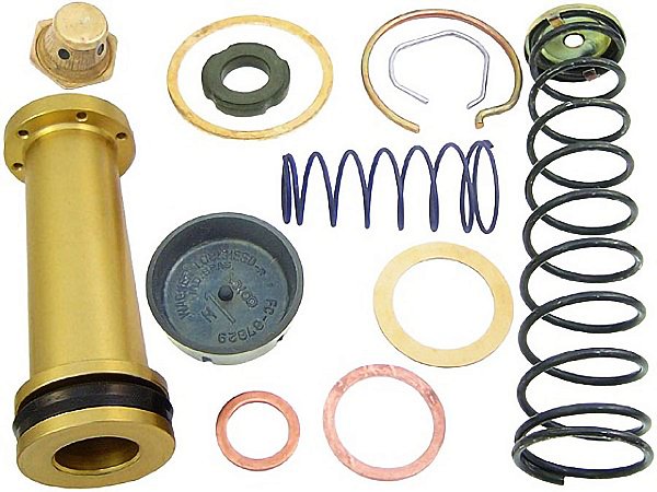 Kit Reparo Cilindro Mestre de Freio Simples 1"3/8 para Mercedes 355/362/364/1113/1116/1313/1416/19/1513 - 0005861743