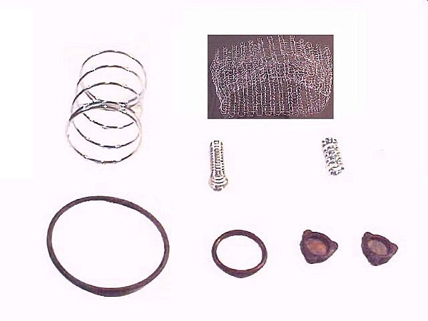 Kit Reparo Garrafa de Ar com Elemento Filtro para Mercedes L1111/1113/1313/1513/LPO/OF/OH - 0005910097