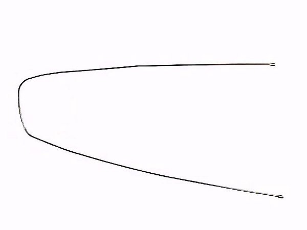 Cano de Freio para Cilindro Mestre 4.830MM Mercedes 1113/1116 - 3444202128