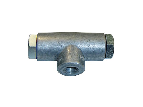 Válvula de Transferência Dupla Retenção 1/4 NPT para Mercedes Carretas - 3814307281