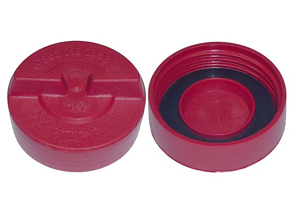 Tampa Plástica Vermelha para Óleo Original Mercedes AXOR/ACTROS - 3520100468