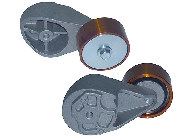 Tensor para Correia de Polia Lisa em Ferro Mercedes ATEGO 2426, AXOR 2535 e ATRON - Motor OM904/906/9 - 9062001270