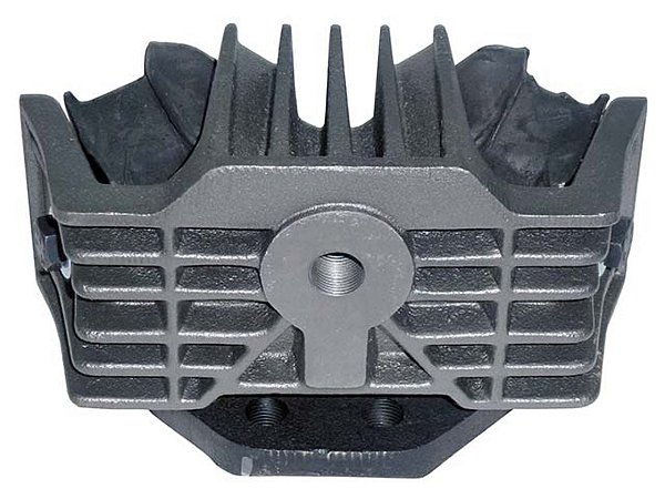 Coxim Traseiro da Suspensão do Motor Vermelho Original Mercedes OF1722/OH1815/1728/L1418/1622/1625/ATEGO - 9582400718