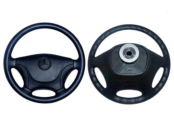 Volante de Direção Preto para Mercedes Accelo 715/915 - 9794600003