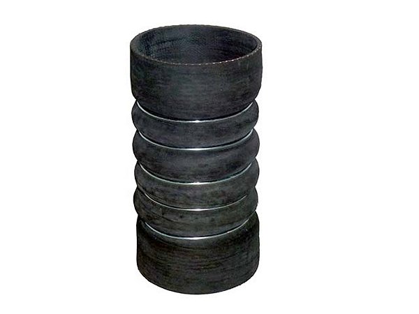 Mangueira Intercooler Neoprene Preta 110X195MM Lado Frio Mercedes 1935/1941/2635 - 3885287882