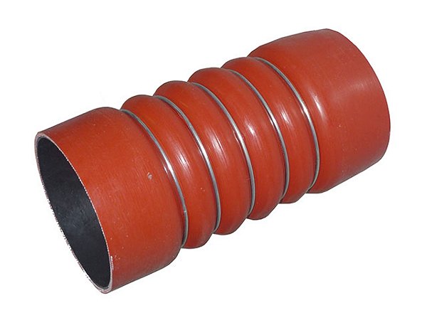 Mangueira Intercooler Vermelha 110X195MM Lado Frio Mercedes 1935/1941/2635