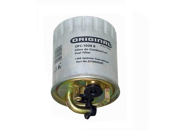Filtro de Combustível sem Sensor para Mercedes SPRINTER CDI 311 a 313 e ACCELO 715/915 - 6110920601