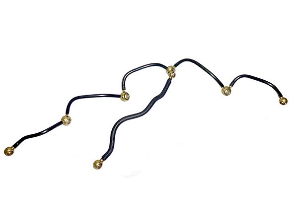 Cano de Retorno com Rabicho Lateral para Bicos Mercedes OM906LA/OM926LA - 9060702533