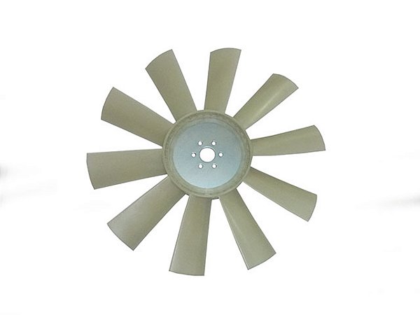 Hélice de Ventilador Nylon 10 Pás Furo 34MM - Mercedes L1313/1513/2013/2213/OF/OH-362/OM366/OM3 - 3522052306
