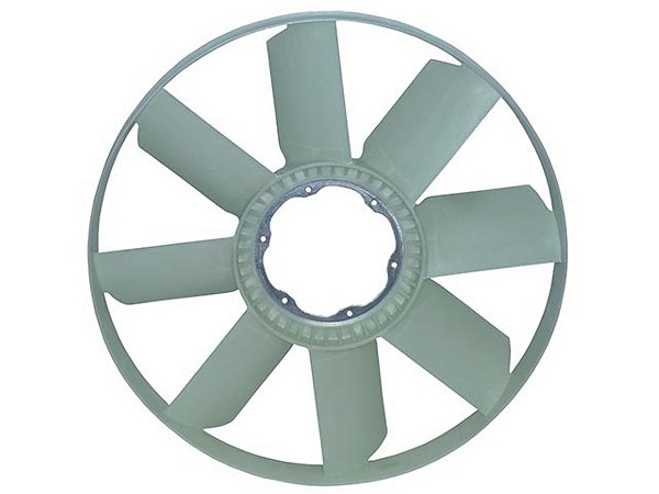 Hélice de 8 Pás em Nylon com Anel para Motor Mercedes OM 906 LA/926LA - 9062051106