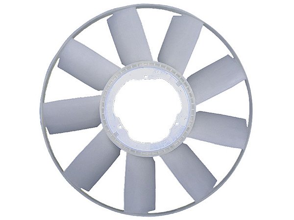 Hélice de Ventilador 9 Pás Plástico Elétrico para Mercedes OM904LA/912C/915C/1215C/1218EL/1318/1418 - 9042050106