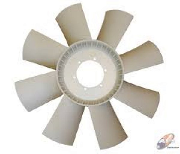 Hélice Plástica 8 Pás sem Visco para Mercedes L/LS1935/38/41/45/2635/OM447/449-PA-COMP - 4762000124