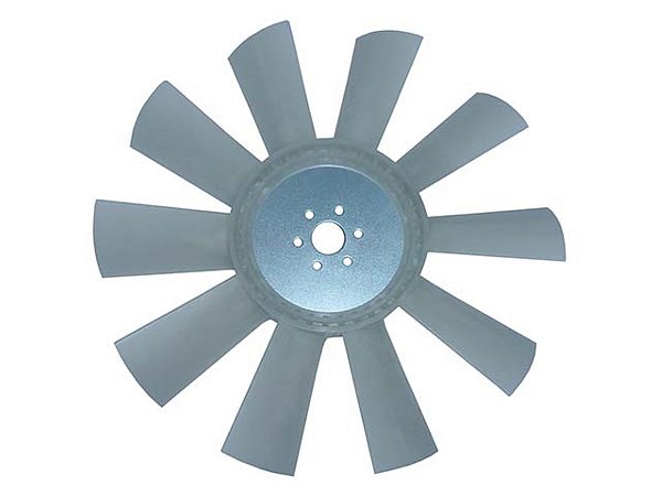 Hélice de Nylon 10 Pás Modefer para Mercedes OM314/608D/708E e Toyota Bandeirantes - 3532007124
