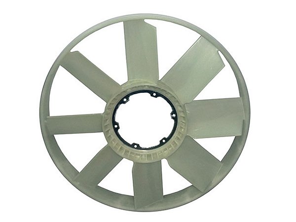Hélice de Nylon 8 Pás com Anel para Mercedes OM926LA/1933S/2628BK/2825/2826BK/2831/28 - 9062050906