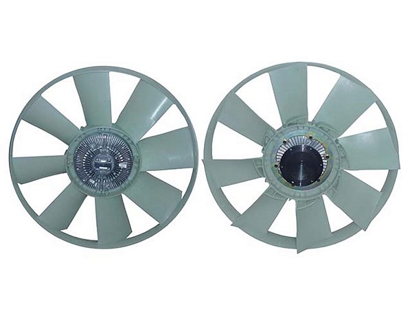 Hélice 8 Pás com Anel e Visco 750MM Diâmetro para Mercedes AXOR - 0002008022