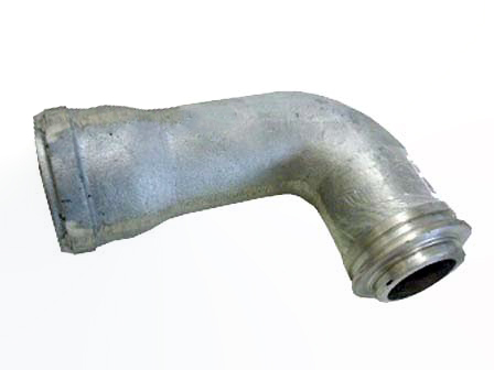 Cotovelo de Turbina para Adaptação OM 352 para OM 366 Mercedes - 3520987015
