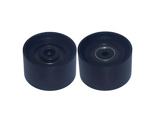 Polia Esticadora Lisa de Ferro com Rolamento 2ª Linha para Mercedes 1938/2638 HPN Cara Chata - 0005501633