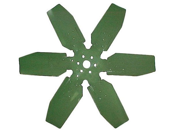 Hélice 6 Pás Rebitada com Furo 28 MM para Mercedes OM 352/1113/LPO - 3522052206