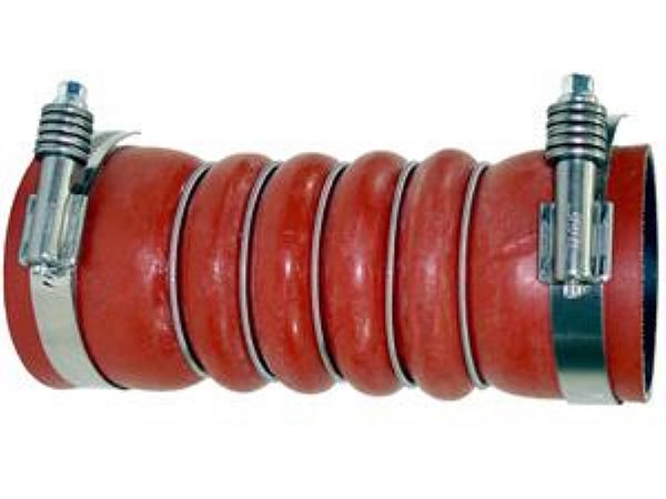 Mangueira Intercooler Vermelha de Silicone 80X87X215 com Abraçadeiras para Mercedes 1620/1618/1621 5 Anéis de Aço - 6965007375