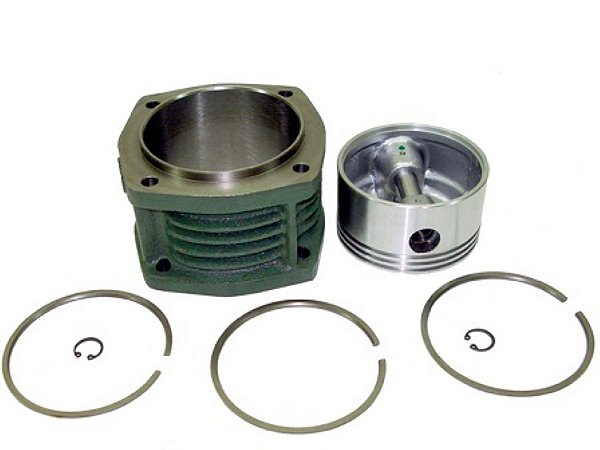 Kit Completo de Compressor de Ar com Cilindro, Pistão e Anéis 94mm para Mercedes OM352/364/366 - 94MM - 3521300108