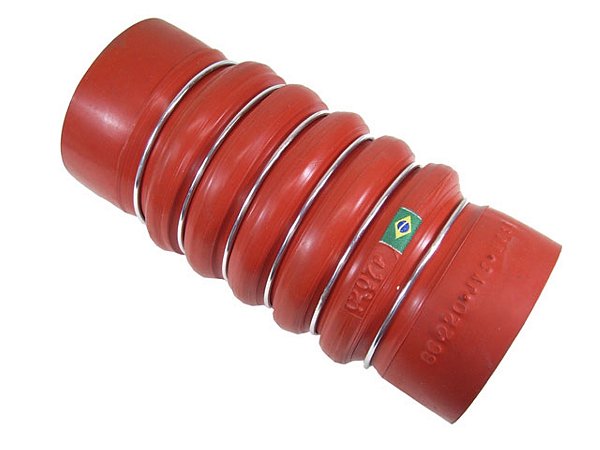 Mangueira Intercooler Vermelha Silicone 86X220MM para Mercedes OH1635/1636/0400 - 6645287482