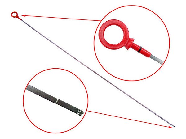 Vareta de Nível de Óleo 1020MM Original para Mercedes 370/1/URBANO/RS/RSD - 3450100972