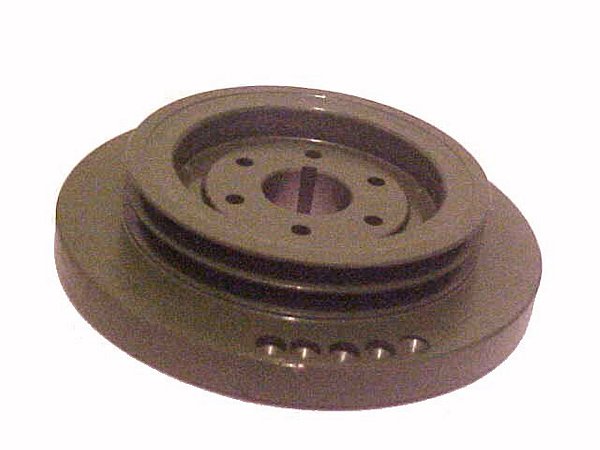 Polia Antivibradora para Motor Mercedes OM 352 com 2 Canais - 3520301603