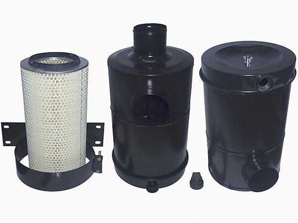 Filtro de Ar Completo com Elemento para Mercedes OM352 1113 Moderno/1313/1513/2013/1519 - 3450947802