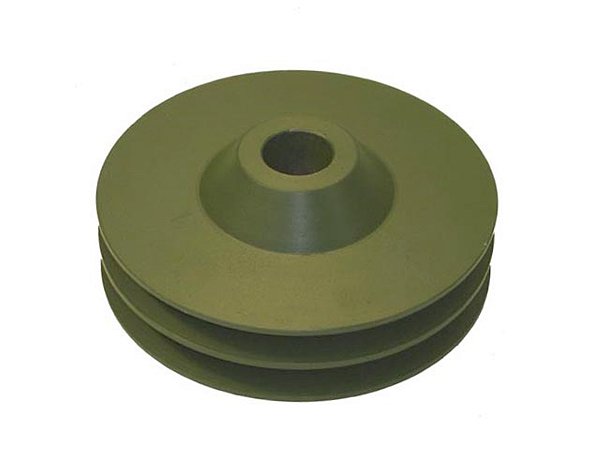 Polia Comprida Furação Cônica 19/25x142mm 2 Canais para Mercedes OM366/A1620/1621/1218/1418/1723 - 3661320015