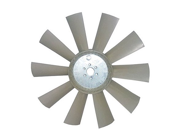 Hélice Plástica 10 Pás 34M Diâmetro 182MM De 195MM para Mercedes L1313/1513/2013/2213/OF/OH/362/O352 D/E - 3442057106